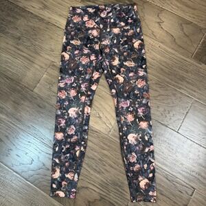 Lululemon Align Leggings Size 8 Floral Print Yoga Pants Athleisure‎